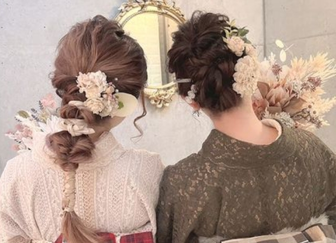 本格ヘアセット