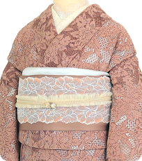 レンタル着物一例　レース着物