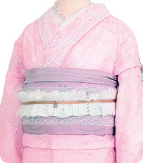 レンタル着物一例　レース着物