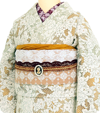 レンタル着物一例　人気コーデ