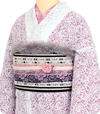 レンタル着物一例　人気コーデ