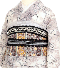 レンタル着物一例　人気コーデ