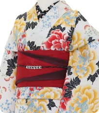 レンタル着物一例 レトロモダン