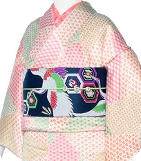 レンタル着物一例 正絹・アンティーク