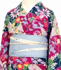 レンタル着物一例　6月〜9月夏物着物