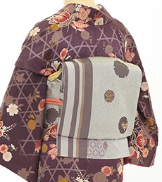 名古屋帯のレンタル着物一例