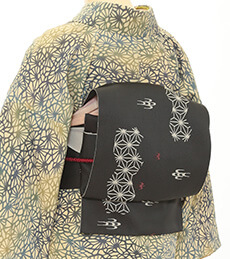 名古屋帯のレンタル着物一例