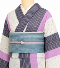 レンタル着物一例　名古屋帯 6月〜9月夏物着物