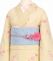 レンタル着物一例　名古屋帯 6月〜9月夏物着物