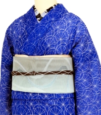 レンタル着物一例　名古屋帯 6月〜9月夏物着物
