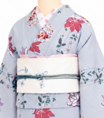 レンタル着物一例　名古屋帯 6月〜9月夏物着物