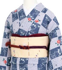 レンタル着物一例　名古屋帯 6月〜9月夏物着物