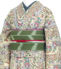 レンタル着物一例　名古屋帯 6月〜9月夏物着物