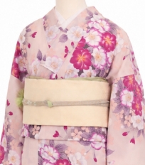 レンタル着物一例　名古屋帯 6月〜9月夏物着物