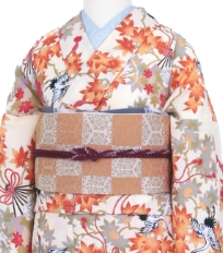 レンタル着物一例　名古屋帯 6月〜9月夏物着物