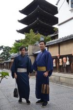 男性着物