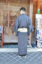 男性着物