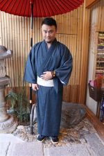 男性着物