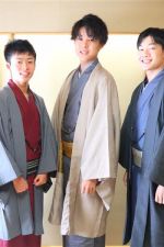 男性着物