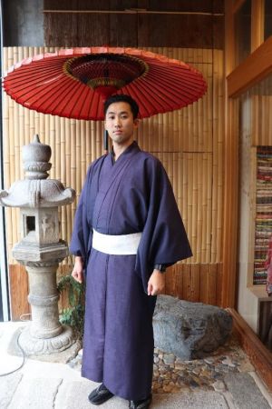 男性着物