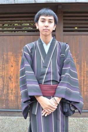 男性着物