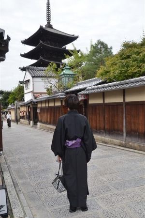 男性着物