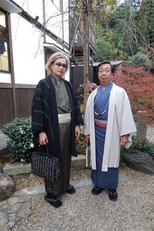 男性着物