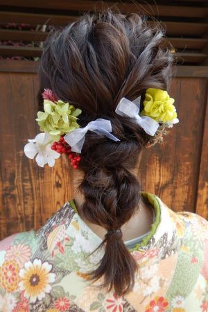 フリーチョイスヘアセット