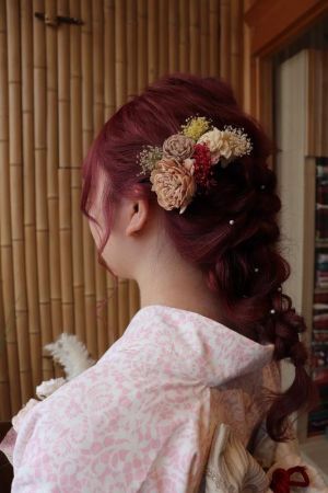 フリーチョイスヘアセット