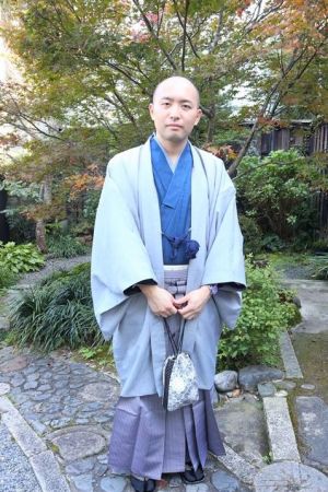 男性着物
