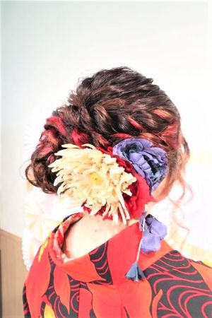 フリーチョイスヘアセット