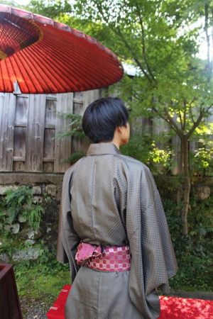 男性着物