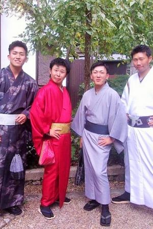 男性着物