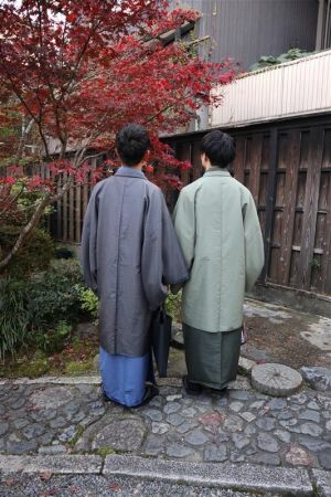 男性着物