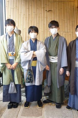 男性着物