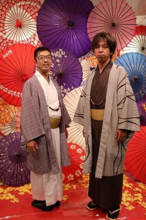 男性着物