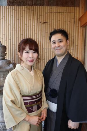 男性着物