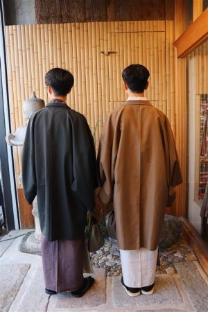 男性着物