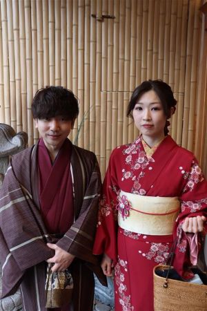 男性着物