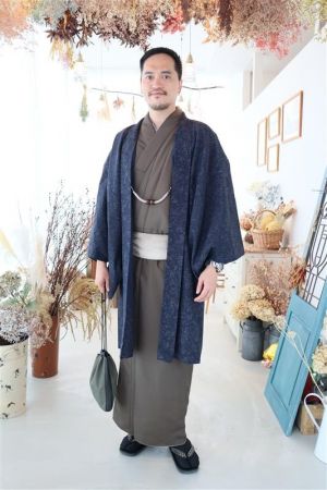 男性着物