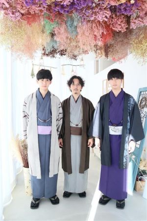 男性着物