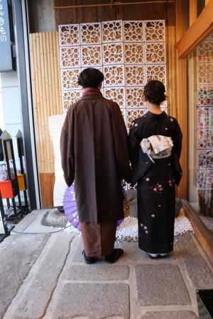 男性着物