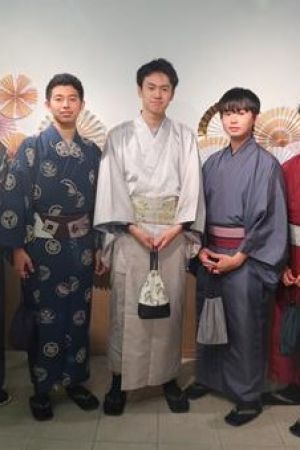 男性着物