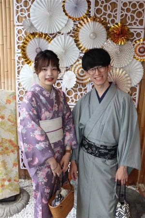 男性着物