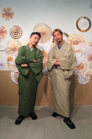 男性着物