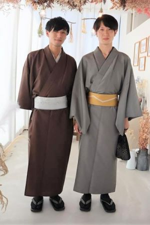 男性着物