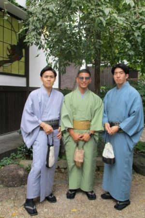 男性着物