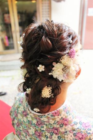 フリーチョイスヘアセット
