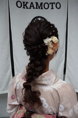 フリーチョイスヘアセット