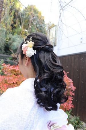 フリーチョイスヘアセット